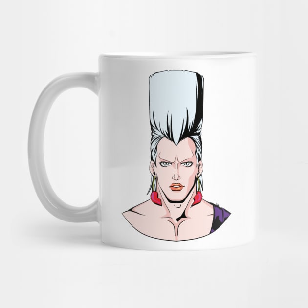 Polnareff Silver Anime Fan art by Branigan